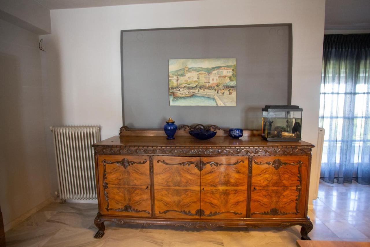 Τraditional Fully Detached Villa On A Luxurious Hillock Of Thessaloniki With Its Own Garden Also For Family & Wedding Gatherings For 10 To 25 People Only 15 Minutes From Airport Exterior foto
